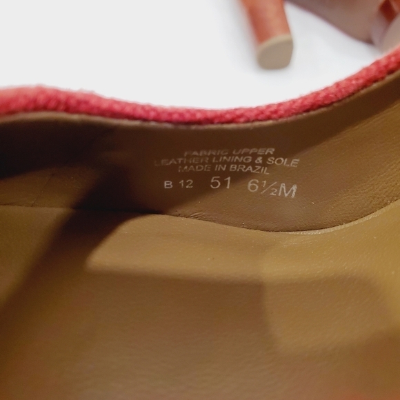 NEW Tory Burch Joelle Platform Linen Pump - Picture 5 of 5